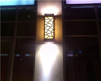 甘肅西安太華北路萬達廣場壁燈項目