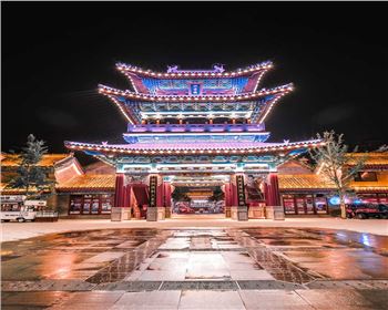 甘肅蘭州老街亮化工程