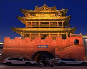 陜西山西隰縣鼓樓亮化工程